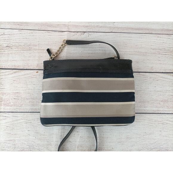 KATE SPADE Primrose Hill Stripe ARICA Bow PURSE Crossbody - Picture 4 of 5